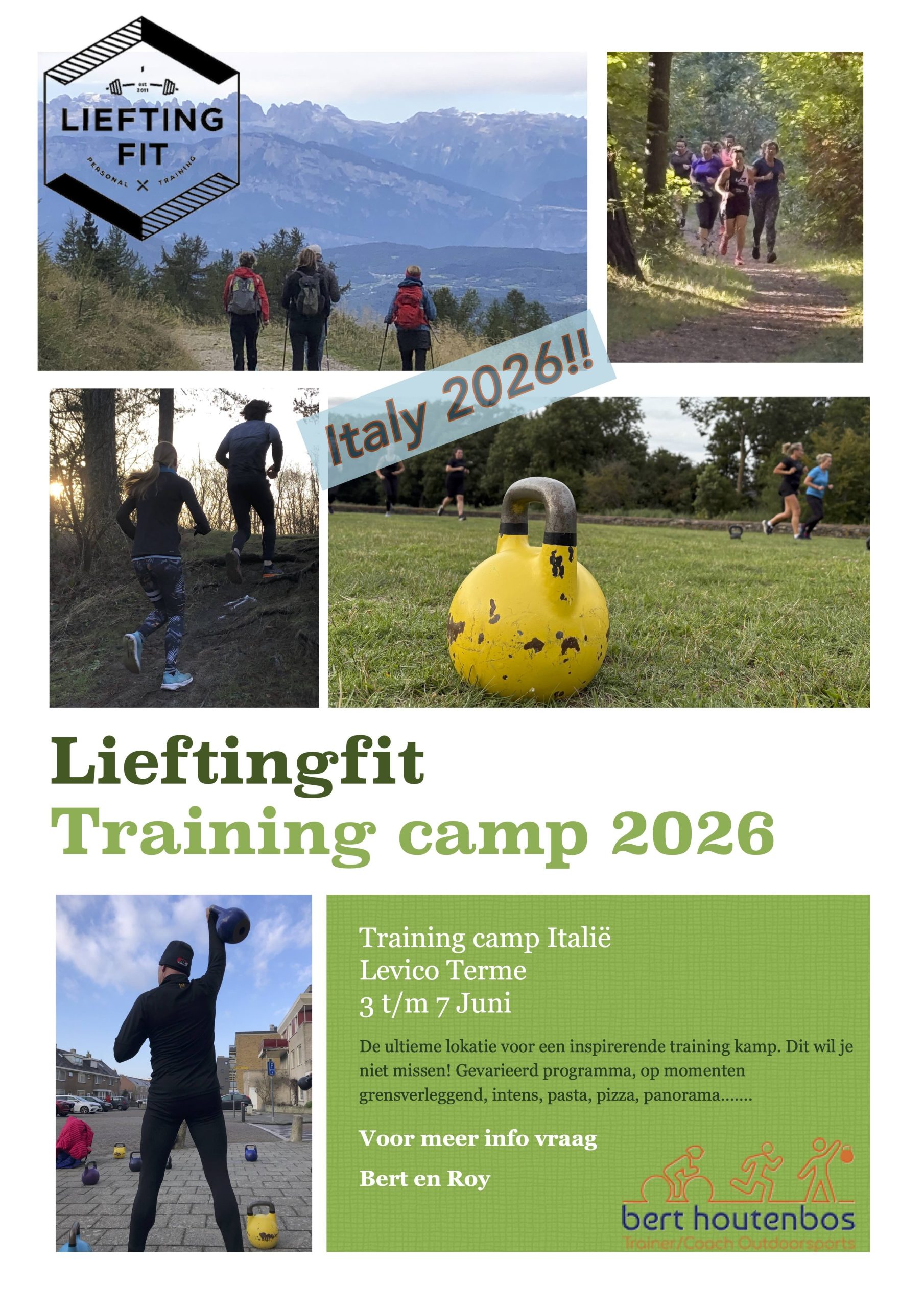 LieftingFit training camp 2026 Italy